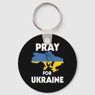 Ukrainian Flag National Ukraine Ukrajina Cool Desi Key Ring