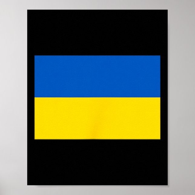 Ukrainian Flag Of Ukraine 1  Poster (Front)