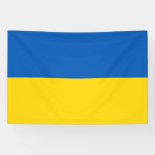 Ukrainian flag. Outdoor  Banner
