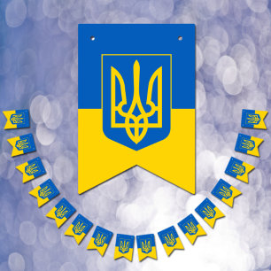 Ukrainian Flag & Party Ukraine Banners / Weddings