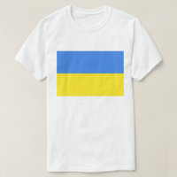 Ukrainian Flag T-Shirt Support Ukraine Freedom