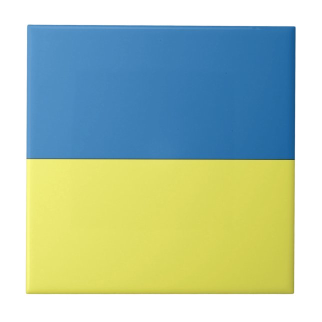 Ukrainian Flag Tile (Front)