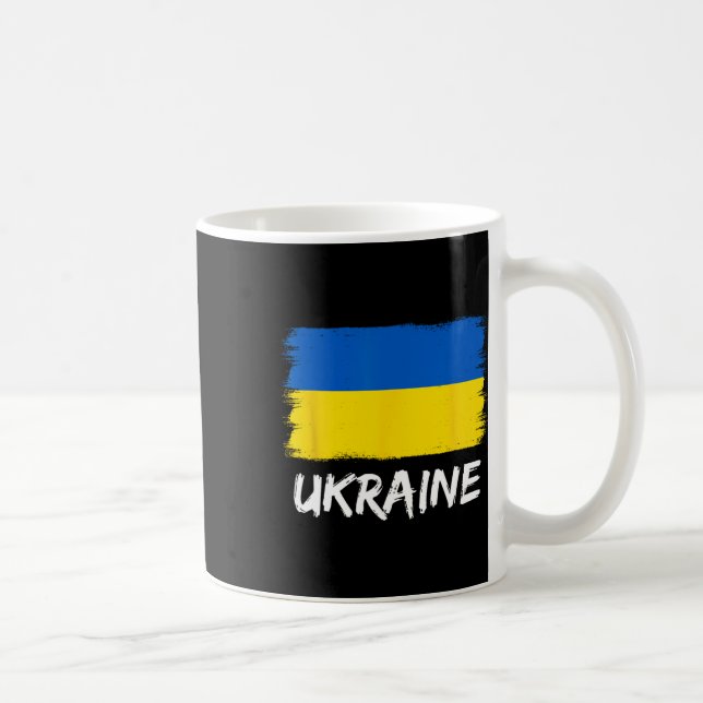 Ukrainian Flag Ukraine 3  Coffee Mug (Right)