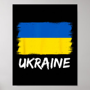 Ukrainian Flag Ukraine 3 Poster