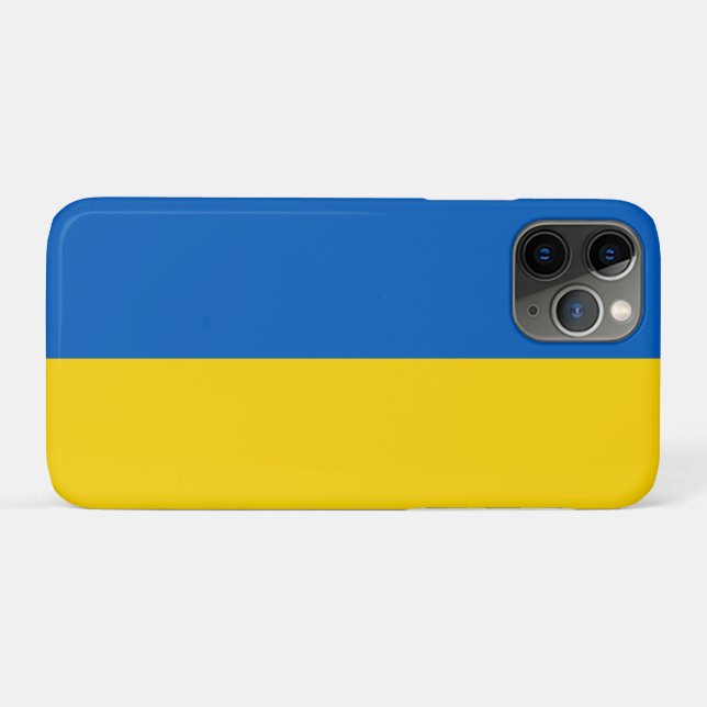 Ukrainian Flag (Ukraine) Case-Mate iPhone Case (Back (Horizontal))