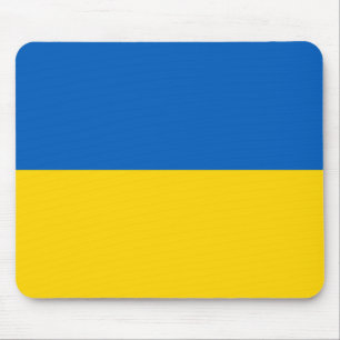 Ukrainian Flag (Ukraine) Mouse Pad