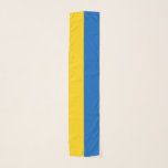 Ukrainian Flag & Ukraine patriots fashion / sports Scarf<br><div class="desc">Scarf: Ukraine & Ukrainian flag fashion - love my country,  travel,  holiday,  patriots / sports fans</div>