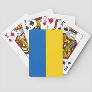 Ukrainian Flag (Ukraine) Playing Cards