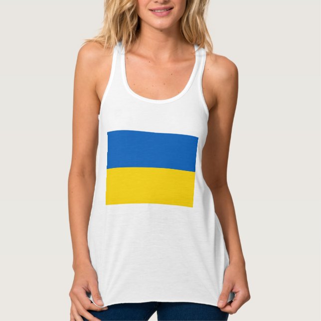 Ukrainian Flag (Ukraine) Singlet (Front)