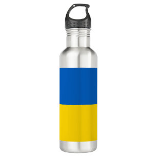 Ukrainian Flag (Ukraine) Stainless Steel Water Bot 710 Ml Water Bottle