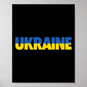 Ukrainian Flag Vintage Heritage 4 Poster