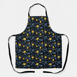 Ukrainian floral folk art motifs.  apron