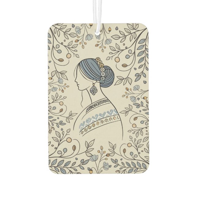Ukrainian Folk Art Air Freshener (Back)