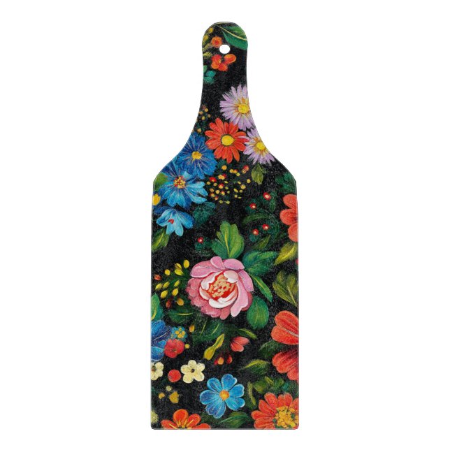 Ukrainian folk art.  cutting board (Front)