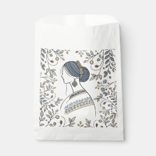 Ukrainian Folk Art Favor Bags