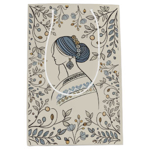 Ukrainian Folk Art Gift Bag