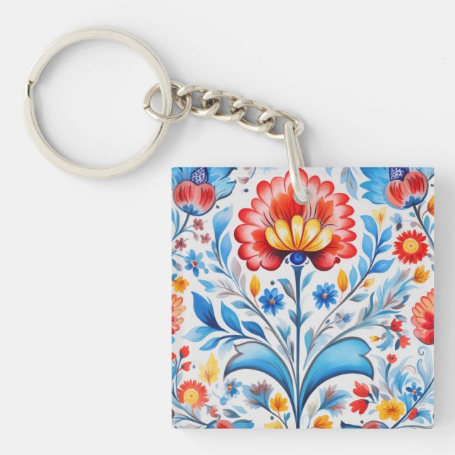 Ukrainian folk art. key ring (Front)