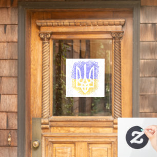 Ukrainian heraldry trident tryzub scattering stars