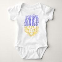 Ukrainian heraldry trident tryzub scattering stars