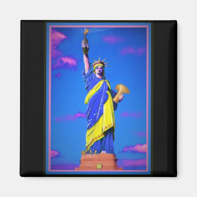 Ukrainian Liberty Magnet (Front)
