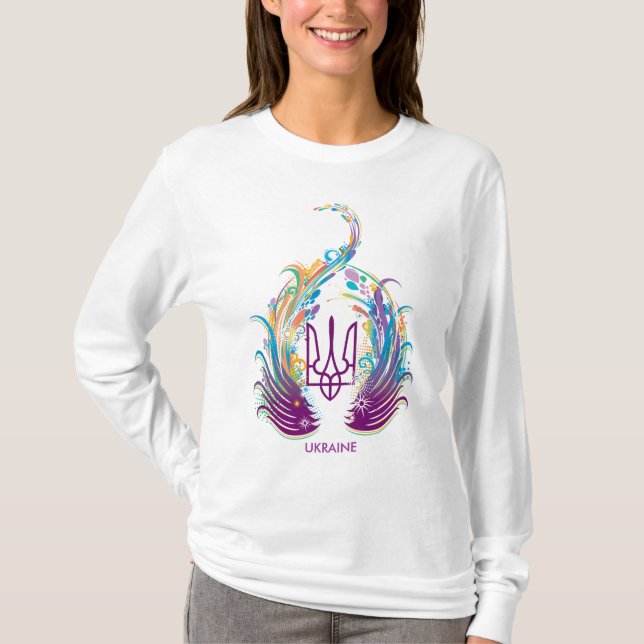 Ukrainian Long Sleeve T-Shirt (Front)