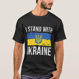 Ukrainian Lover I Stand With Ukraine Heart T-Shirt