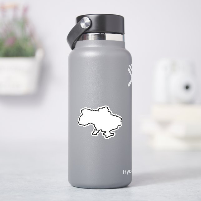 Ukrainian map  (HydroFlask)