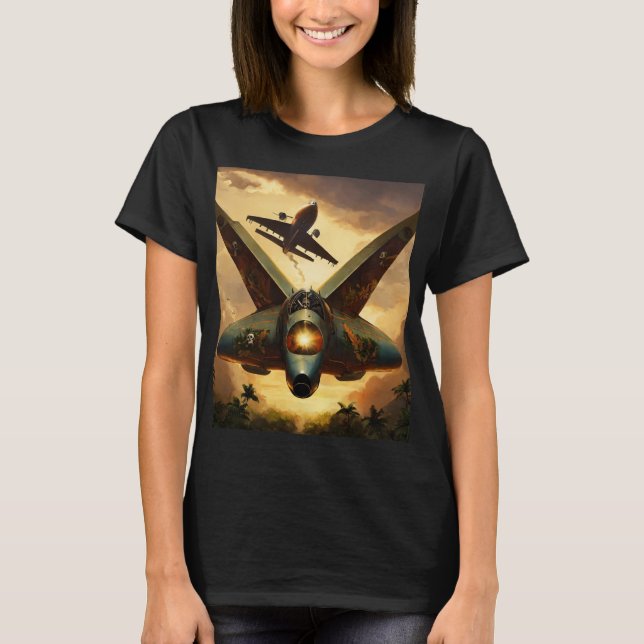 Ukrainian Modern Military Tattoo Sketch Tee (Front)