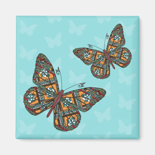 Ukrainian Monarch Magnet (Front)