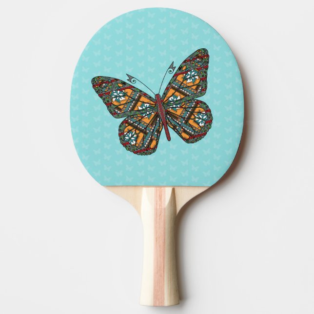 Ukrainian Monarch Ping Pong Paddle (Front)