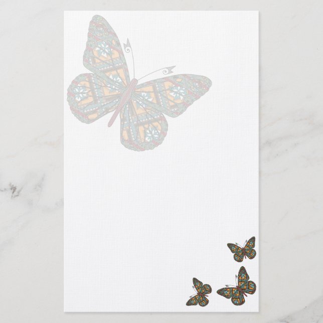 Ukrainian Monarch Stationery (Front)