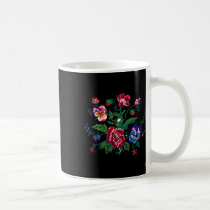 Ukrainian National Clothing Ukrainian Embroidery F Coffee Mug