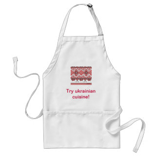 Ukrainian ornament apron
