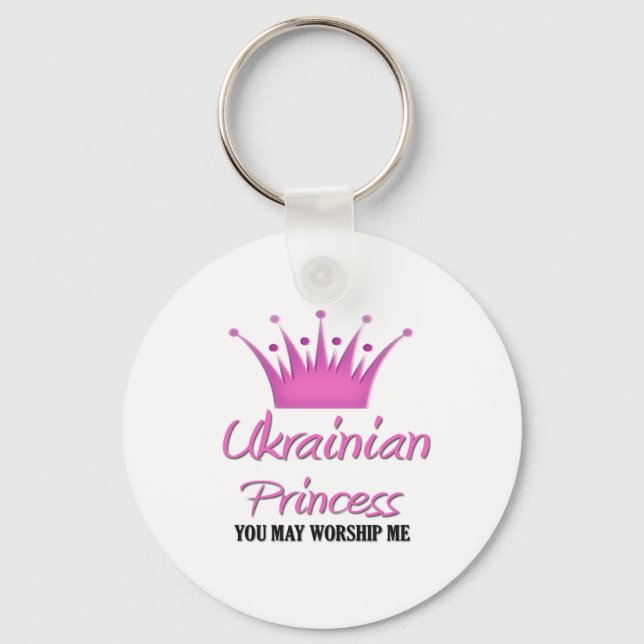 Ukrainian Princess Key Ring (Front)