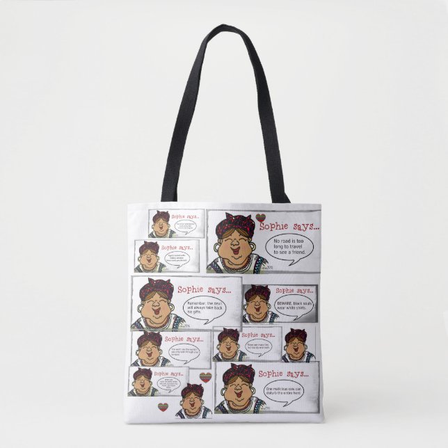 Ukrainian Proverbs Woman Ukraine Tote Bag (Front)