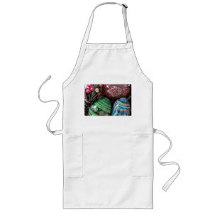 Ukrainian Pysanky - easter eggs Long Apron