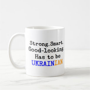 ukrainian strong coffee mug