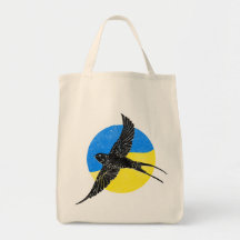 Ukrainian style design with Swallowtail