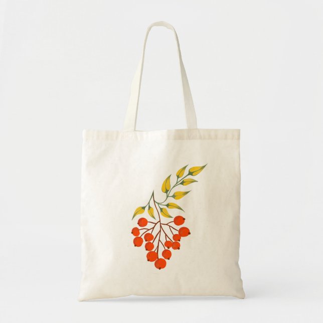 Ukrainian style viburnum branch. Ukraine Tote Bag (Front)