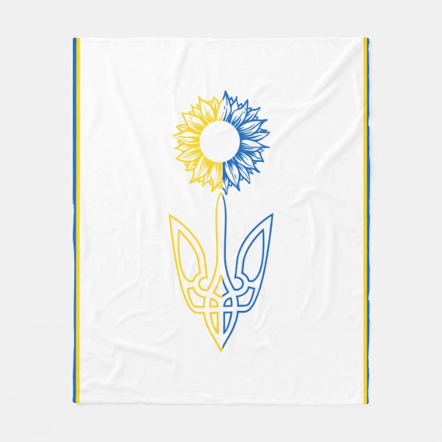 Ukrainian Sunflower Blanket (Front)