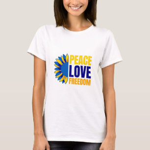 Ukrainian Sunflower - Support Ukraine  T-Shirt