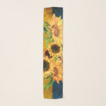 Ukrainian Sunflowers for Peace Long Scarf<br><div class="desc">Standing strong in support of the people of Ukraine,  sunflowers symbolise peace. Wishing for peace and unity the world over.</div>