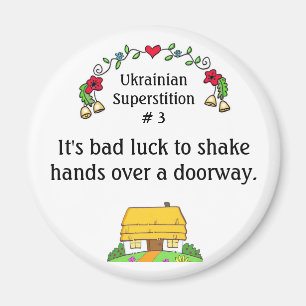 Ukrainian Superstitions Magnet