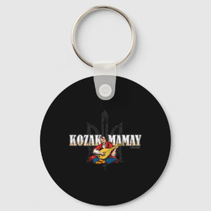 Ukrainian T Shirt Kozak Mamay-ukrainian Mens Shirt Key Ring