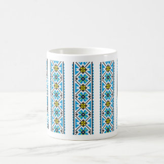 Ukrainian teacup with pattern coffee mug