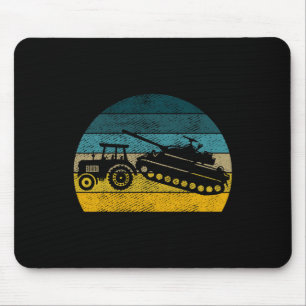 Ukrainian Tractor Support Ukraine Stand With Ukrai Mouse Pad