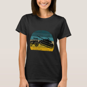 Ukrainian Tractor Support Ukraine Stand With Ukrai T-Shirt