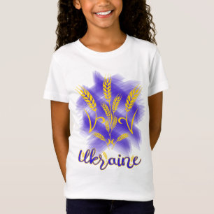 Ukrainian trident made of wheat ear T-Shirt