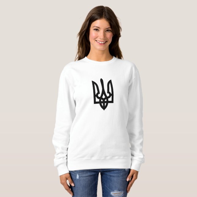 Ukrainian Tryzub Sweatshirt (Front Full)