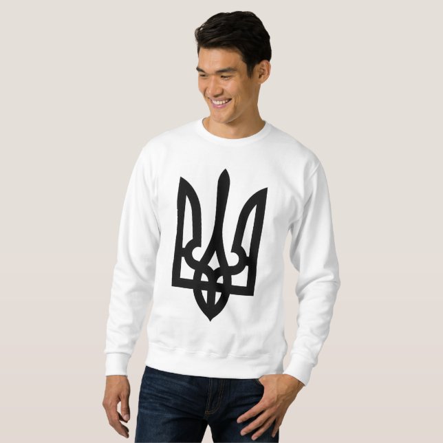 Ukrainian Tryzub Sweatshirt (Front Full)
